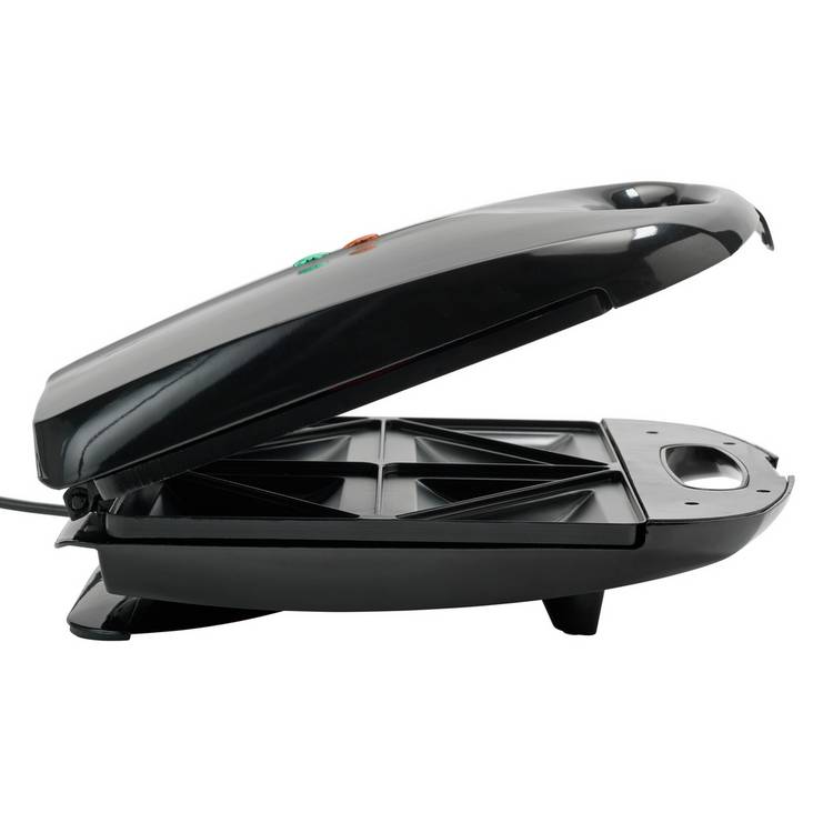Cookworks 4 Portion Sandwich Toaster black - British product