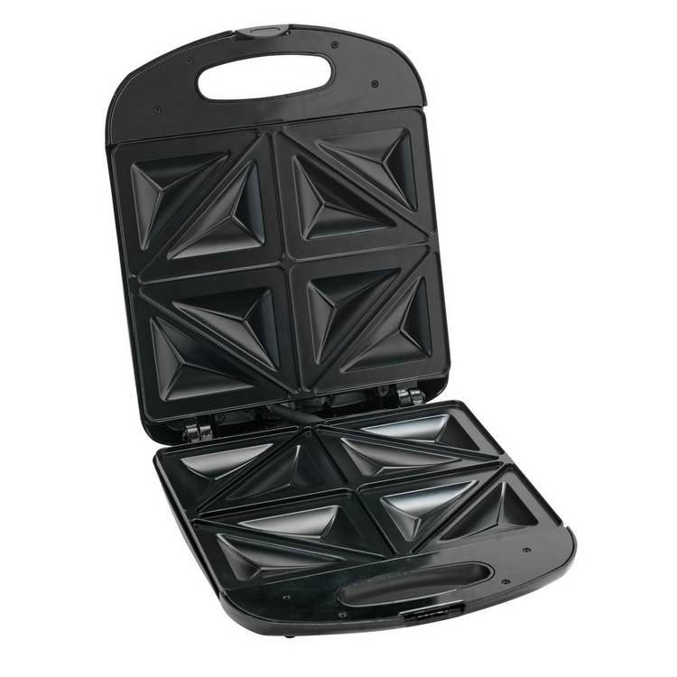 Cookworks 4 Portion Sandwich Toaster black - British product
