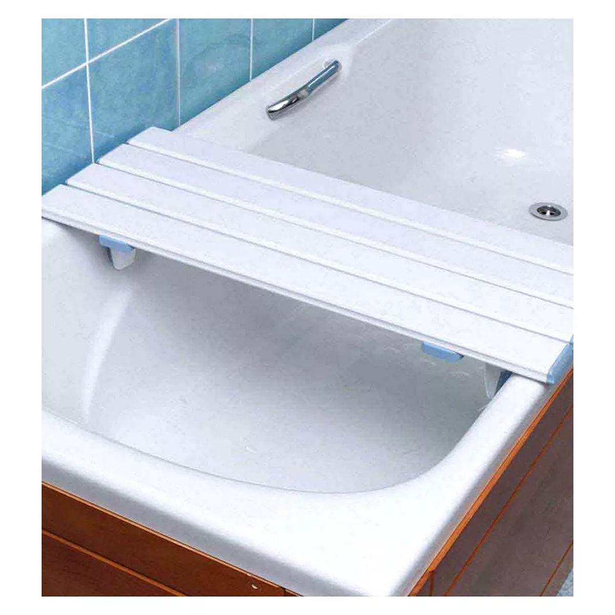 NRS Healthcare Nuvo Slatted Bath Board - 67 cm (26.5 inch's) Length - McGrocer