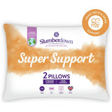 Argos Slumberdown Support Firm Pillow 2 Pack L74 x W48cm- Buy online at McGrocer