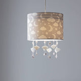Argos Argos Home Kids Grey Stars Easy Fit Lampshade - 25cm- Buy online at McGrocer