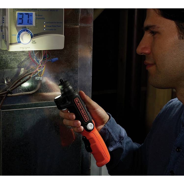 Black+Decker cordless screwdriver 3.6V - British product