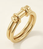 Cartier Écrou de Cartier yellow gold ring, imported from the UK