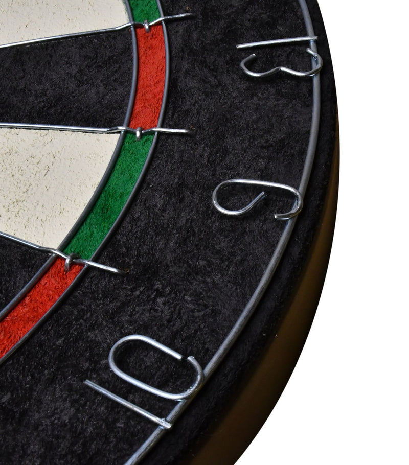 PrecisionPLAY Arrow180 bristle dartboard cabinet set, imported from the UK