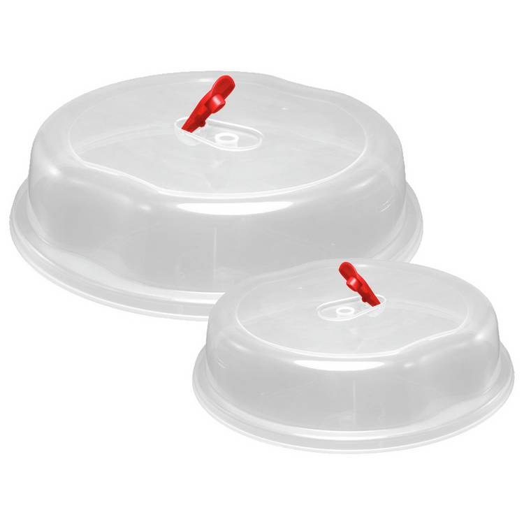 Argos Home microwave cover set of 2 27cm, imported from the UK