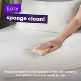 Slumberdown Memory Plus Firm memory foam pillow, imported from the UK