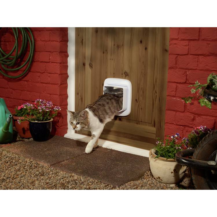 PetSafe microchip cat flap for medium cats, 4-way lock (British brand)