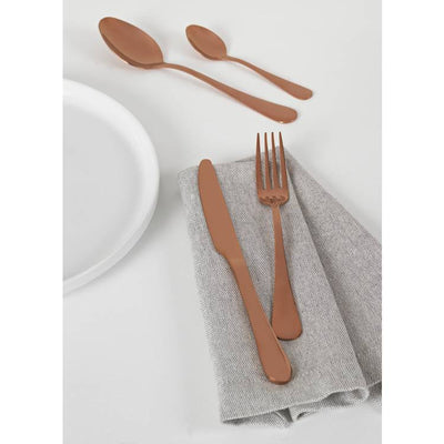 Argos Argos Home 16 Piece Copper Cutlery Set- Buy online at McGrocer