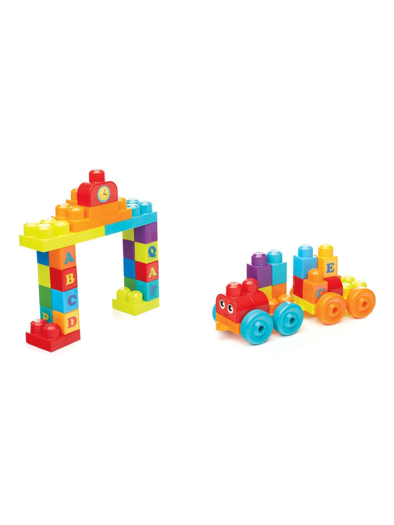 Mega Bloks ABC Learning Train building toy, UK version