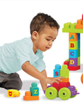 Mega Bloks ABC Learning Train building toy, UK version
