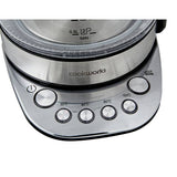Cookworks variable temperature glass kettle 1.7L, imported from the UK