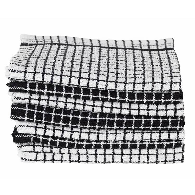 Argos Home mixed terry tea towels pack of 8, UK version
