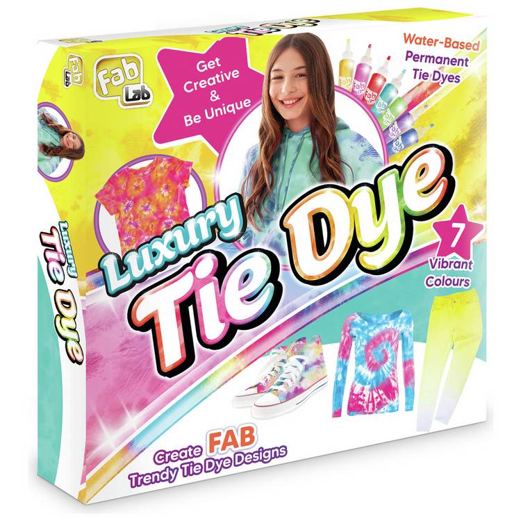 FabLab Luxury Tie Dye Kit for Kids - British product