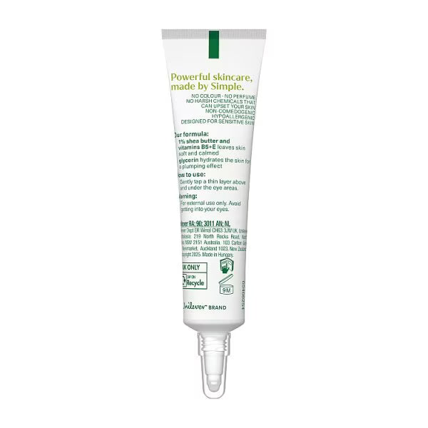 Simple Kind To Eyes Soothing Eye Balm 15ml (British brand)