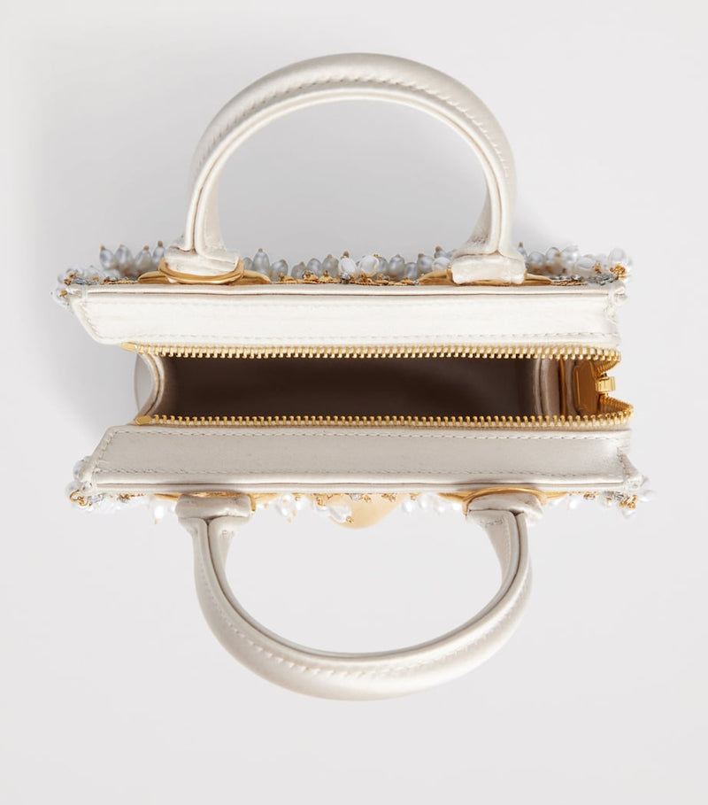 Schiaparelli mini satin face top-handle bag, UK version