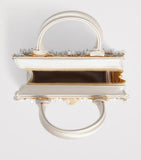 Schiaparelli mini satin face top-handle bag, UK version
