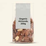 Holland & Barrett Holland & Barrett Organic Almonds Nuts 200g- Buy online at McGrocer
