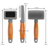 Wahl essential dog and cat grooming brush set (British brand)