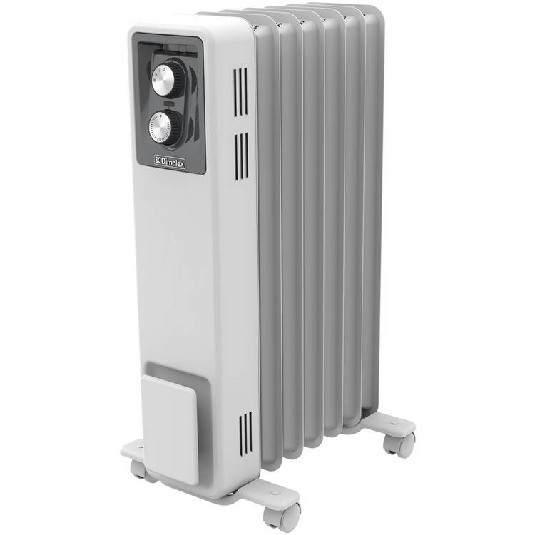 Dimplex Rapid Eco oil free radiator 1.5kW, imported from the UK