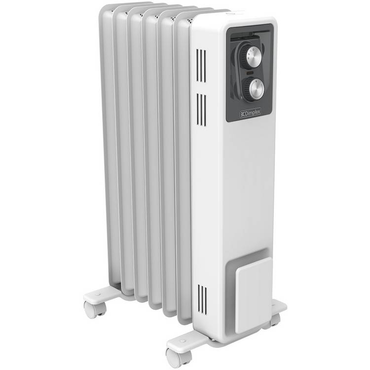 Dimplex Rapid Eco oil free radiator 1.5kW, imported from the UK
