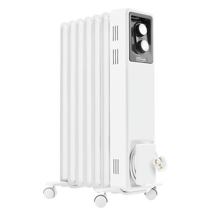Dimplex Rapid Eco oil free radiator 1.5kW, imported from the UK