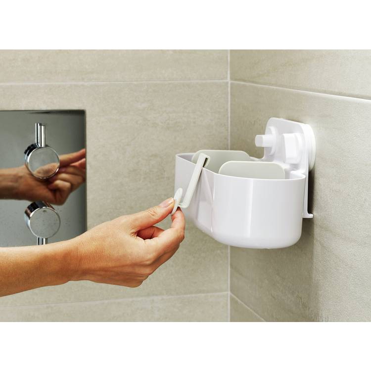 Joseph Joseph large shower caddy white - British product