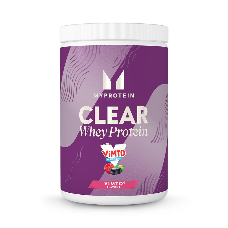 Myprotein Clear Whey Protein Vimto 261g, imported from the UK