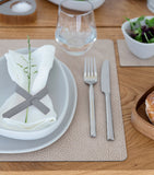 Linddna Hippo Square Placemats Set of 4, UK version