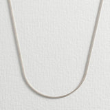 Argos Revere Sterling Silver Fine Curb Necklace Chain 20in- Buy online at McGrocer
