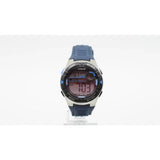 Lorus men's digital watch with blue silicone strap (British brand)