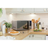 Russell Hobbs compact microwave 800W 20L stainless steel, imported from the UK