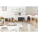 Russell Hobbs compact microwave 800W 20L stainless steel, imported from the UK