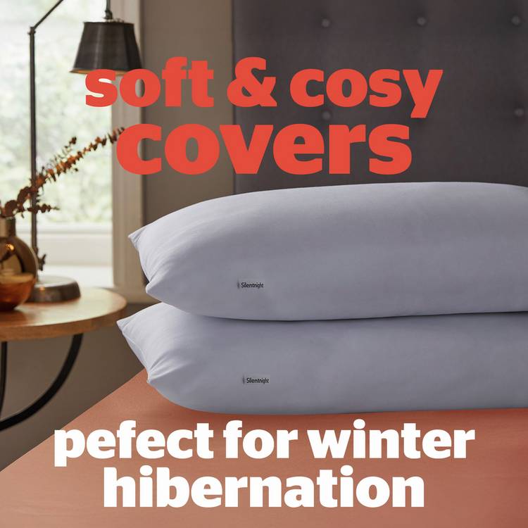 Silentnight Super Snuggly medium pillow 2 pack (British brand)