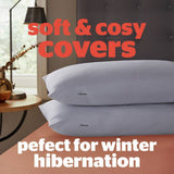 Silentnight Super Snuggly medium pillow 2 pack (British brand)