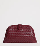 Bottega Veneta small leather Lauren 1980 clutch bag, imported from the UK