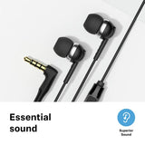Sennheiser CX 80S in-ear wired headphones black, imported from the UK