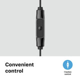Sennheiser CX 80S in-ear wired headphones black, imported from the UK