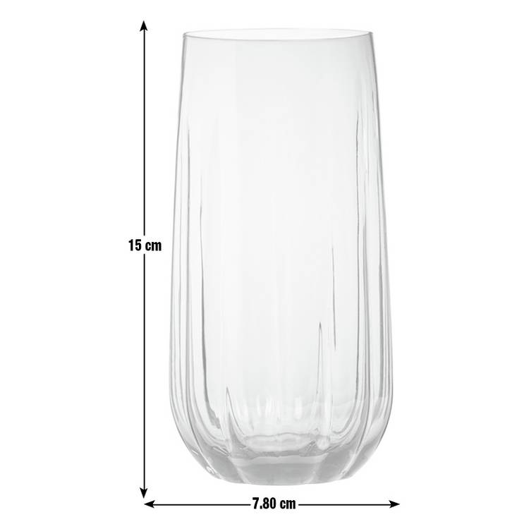 Habitat Japonica hi-ball glasses set of 4 teal tinted - British product