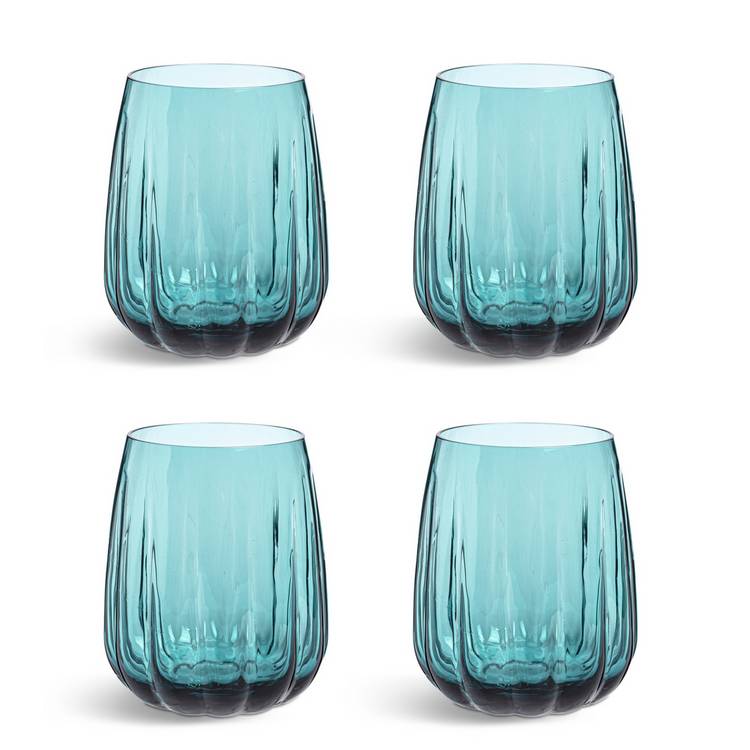 Habitat Japonica tumbler glasses set of 4 350ml, UK version