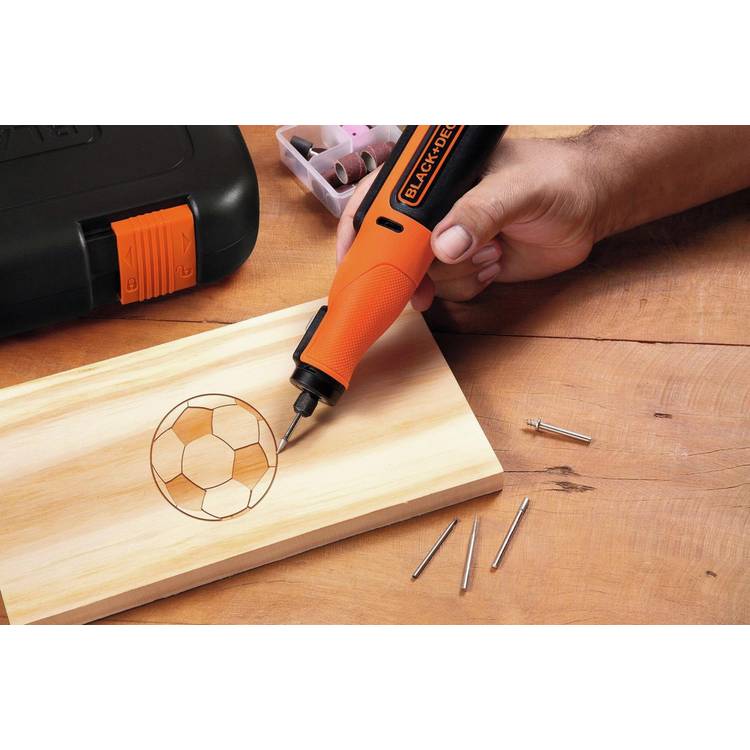 Black+Decker cordless multitool with 52 accessories, UK version