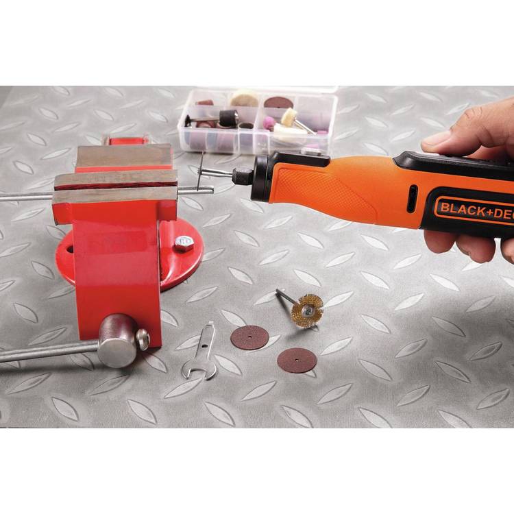 Black+Decker cordless multitool with 52 accessories, UK version