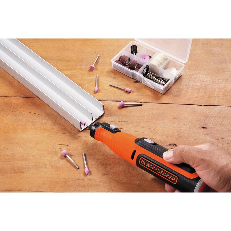 Black+Decker cordless multitool with 52 accessories, UK version