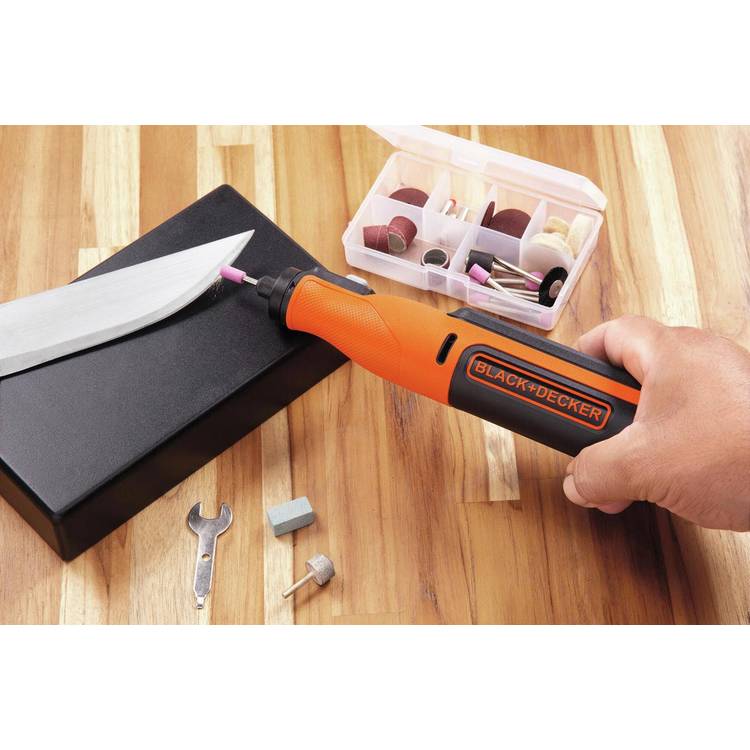 Black+Decker cordless multitool with 52 accessories, UK version