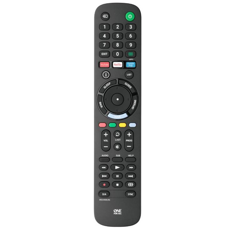 One For All URC4912 Sony replacement remote control - British product