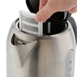 Cookworks illuminated kettle stainless steel 1.5 litre, UK version
