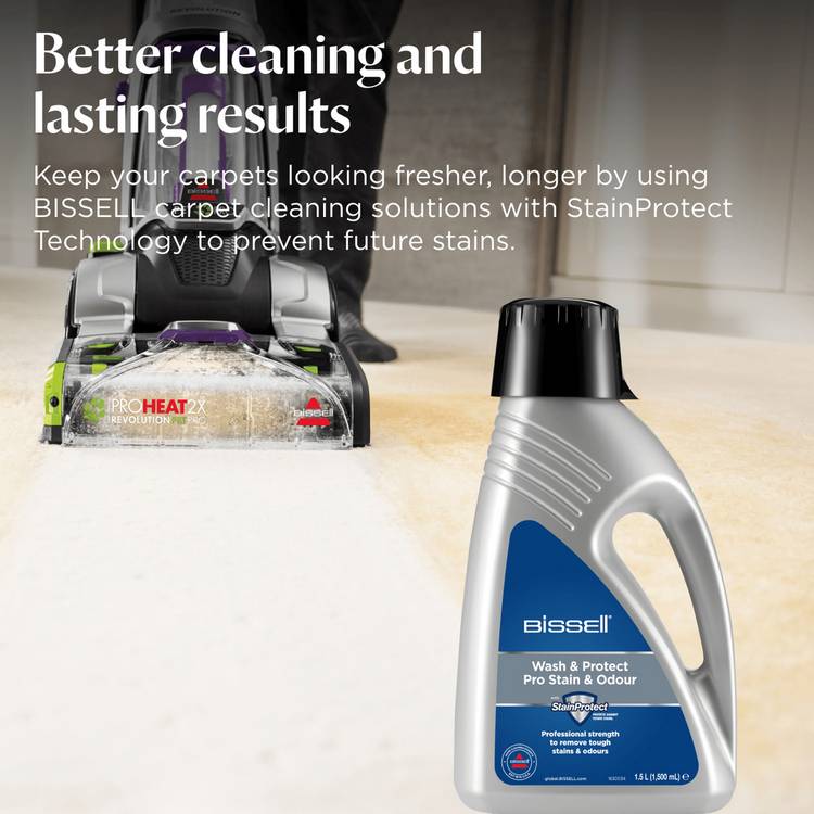 Bissell ProHeat 2X Revolution Pet Pro upright carpet cleaner - British product