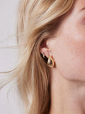 Mint Velvet gold tone drop earrings, imported from the UK