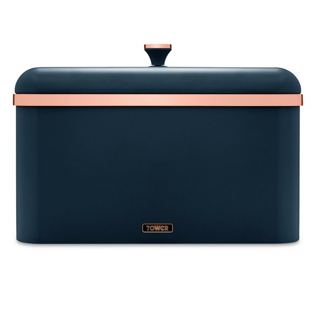 Tower Cavaletto carbon steel bread bin (British brand)