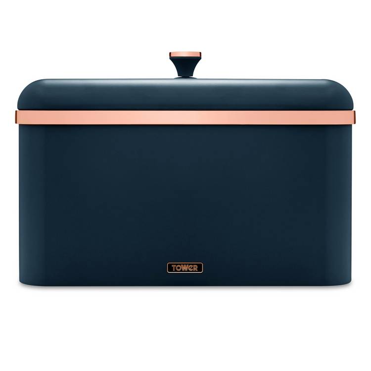 Tower Cavaletto carbon steel bread bin (British brand)