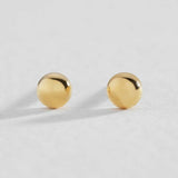 Revere 9ct gold plated stud earrings, UK version